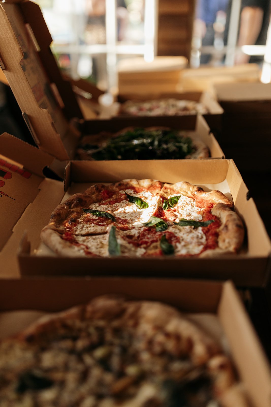 Prometheus Pizza in Fredericksburg catered their artisan pizzas